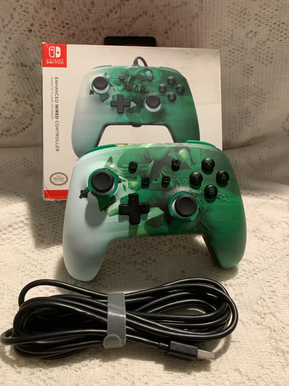 Power A Nintendo Switch The Legend of Zelda Tears Kingdom Wired Controller *NEW*